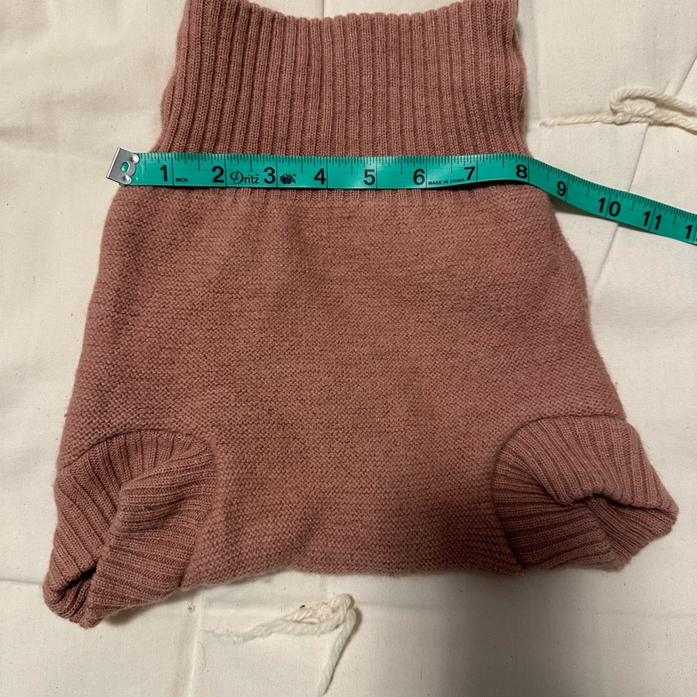 Disana Knit Diaper Cover in Rose